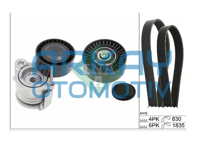 Bmw E92 Kasa 320d M47N2 Motor V Kayisi Ve Gergi Rulman Seti INA Marka