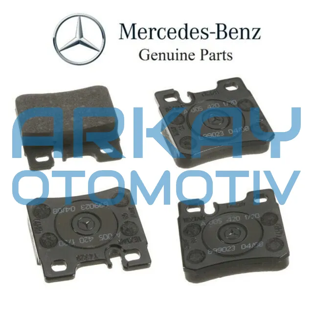 Mercedes Benz E Serisi W210 Arka Fren Balata Takimi Orjinal (0014209520)