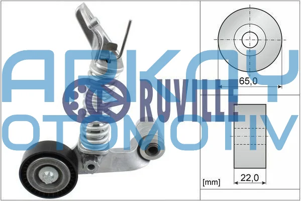 Mercedes W176 Kasa A200 CDI (Euro5) Komple Kayis Gergi Kütügü RUVILLE Marka