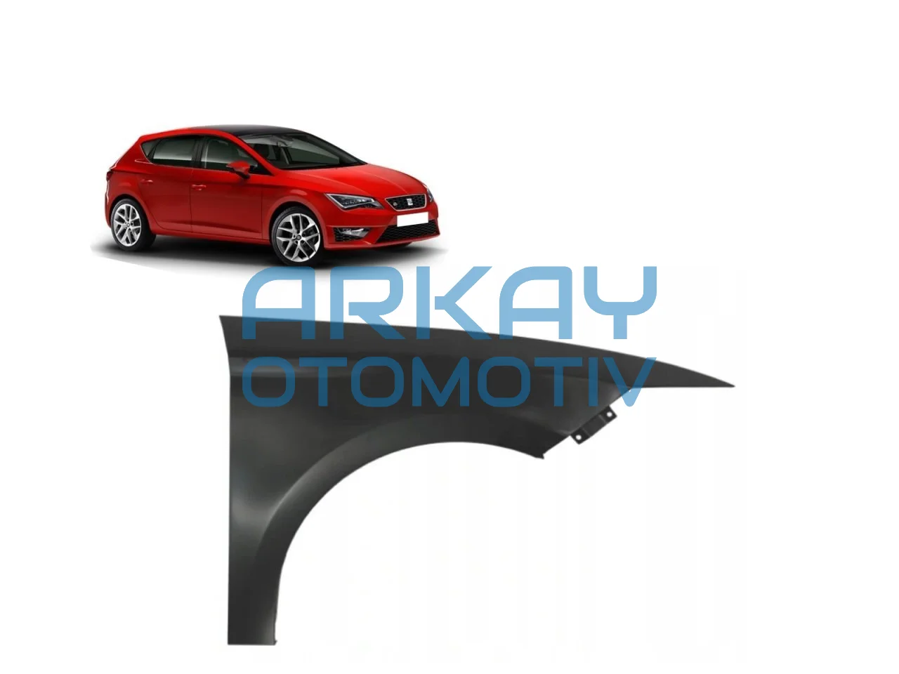 Seat Leon 2013-2020 Model Arasi Sag Ön Çamurluk Orijinal