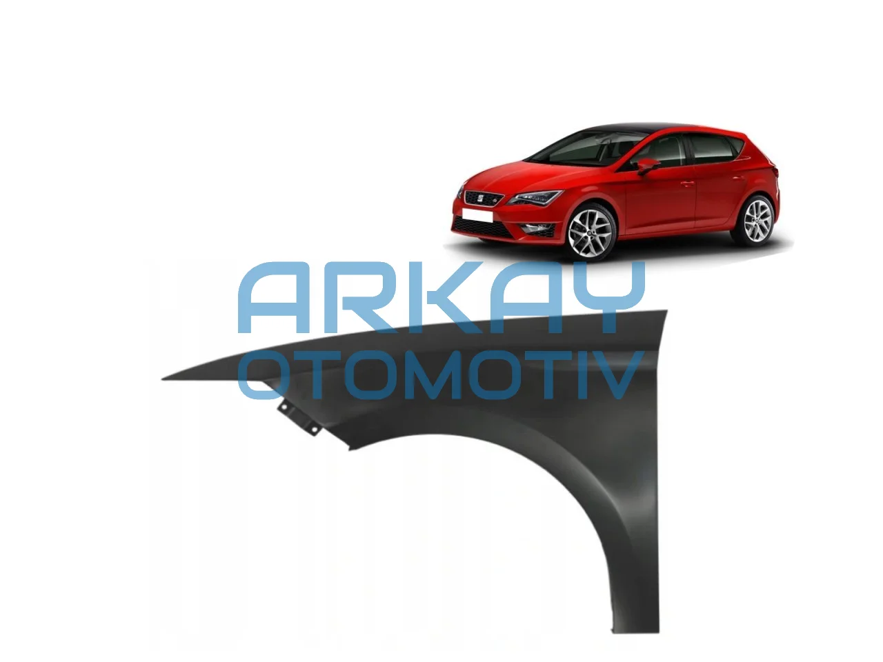 Seat Leon 2013-2020 Model Arasi Sol Ön Çamurluk Orijinal