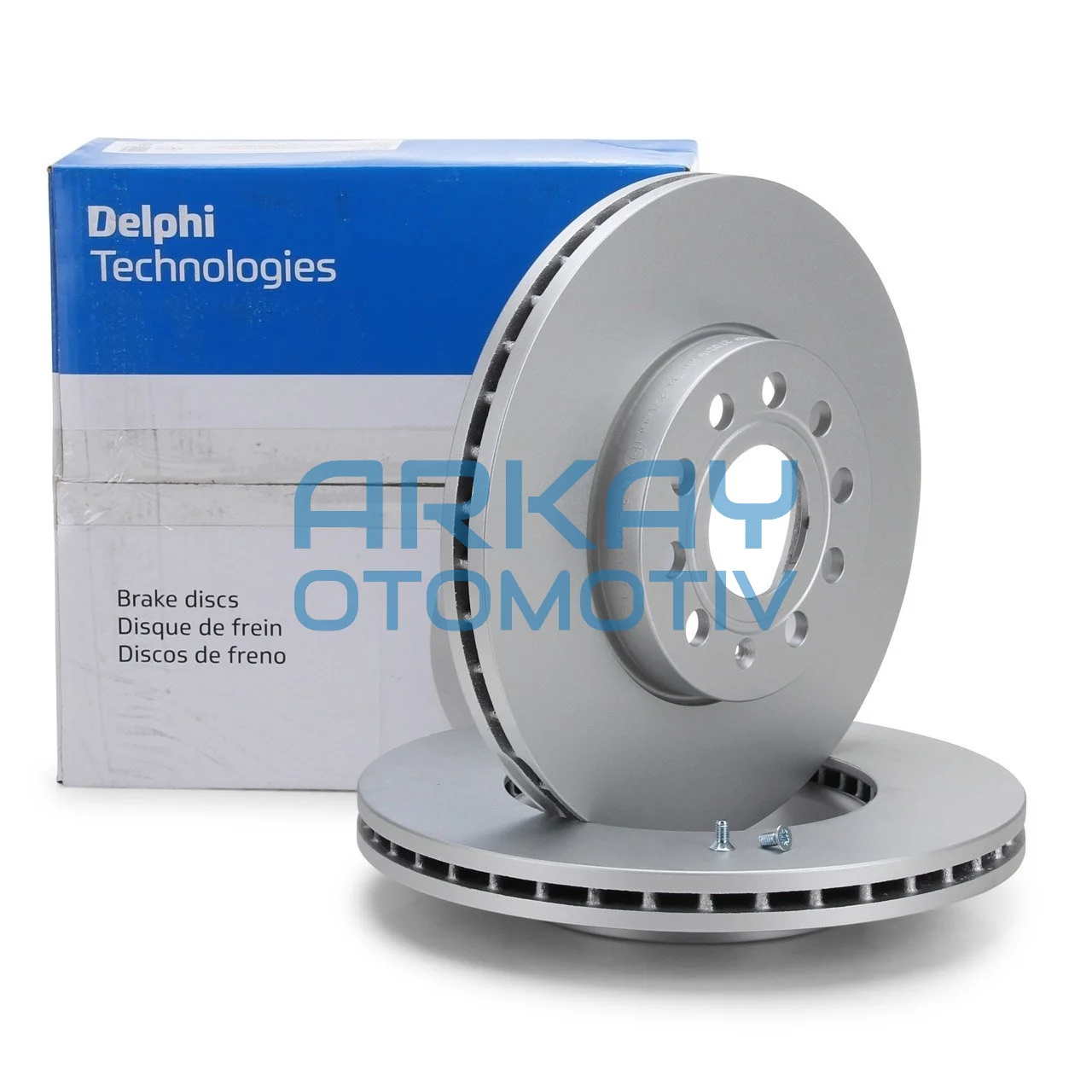 Volkswagen Caddy 2004-2010 Model Arasi Ön Fren Disk Takimi Delphi Marka