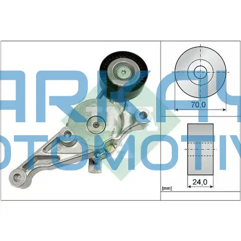 Volkswagen Caddy 2006 - 2010 1.9 TDI  Sarz Gergisi Komple INA