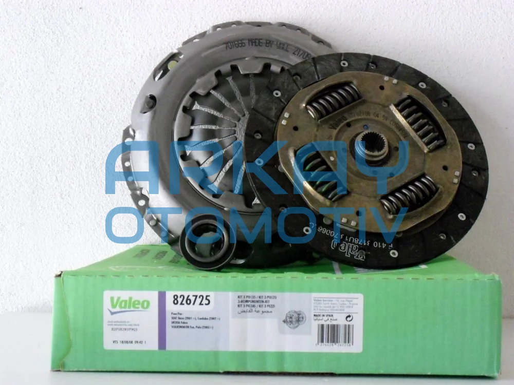 Volkswagen Polo 2006/2009 Model Arasi 1.4TDI BNM Motor Debriyaj Set Ve Bilya Valeo Marka